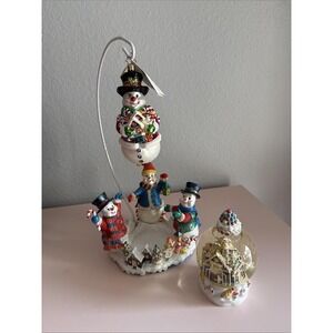 Christopher Radko Snow Sweets Spectacular 3-Piece Set Macy's Exclusive 2002